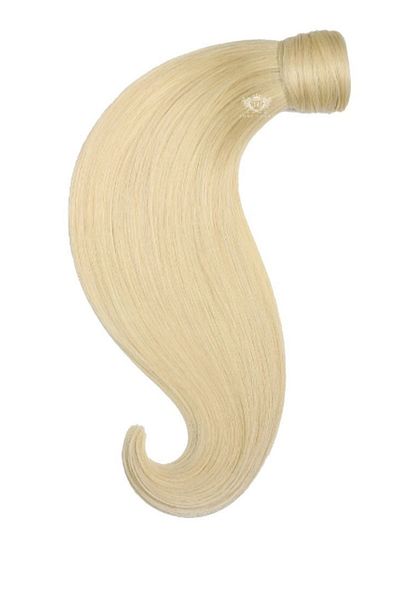 LOLLY PONY Platinum European Human Hair Ponytail - 60 cm 150 Grams