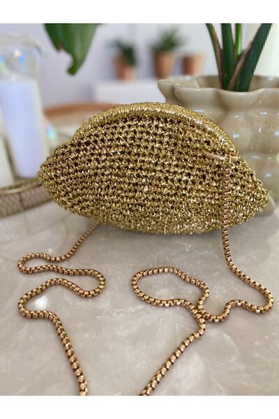 Fazeka Hasır Çanta,çapraz Çanta,plaj Çantası,kağıt Ipten Çanta,örgü Çanta,gol...