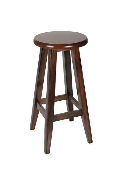 DEMİRCİ CİVATA VE HIRDAVAT Ahşap Bar Taburesi 80 CM (Bozkurt Tabure) (Yükseklik 80CM)