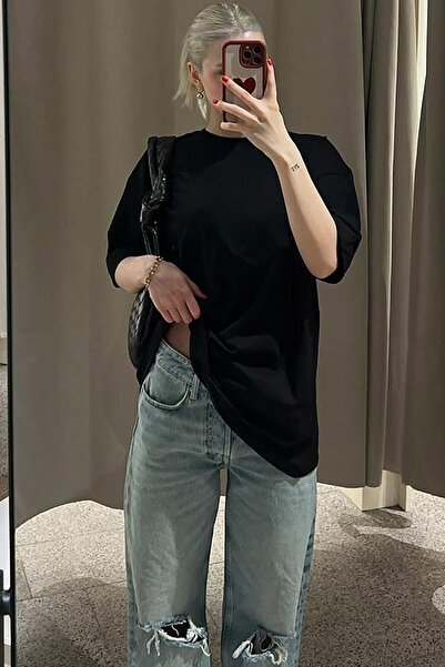 Tarzsokak Άνετη εφαρμογή για γυναίκες με φαρδιά λαιμόκοψη