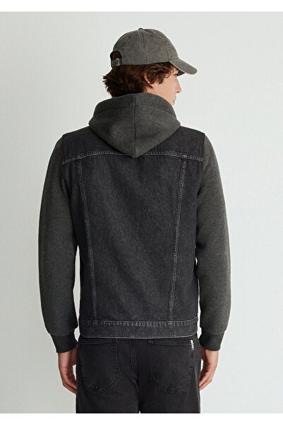 Mavi MAVİ JERRY Mid Smoke College Erkek Denim Ceket