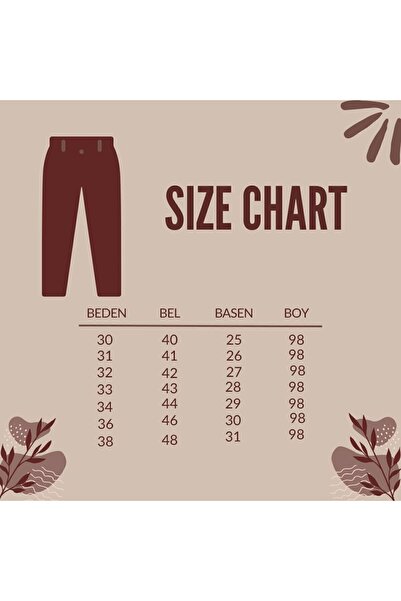 BYATA MENS STYLE Erkek Italyan Kesim Kumaş Pantalon