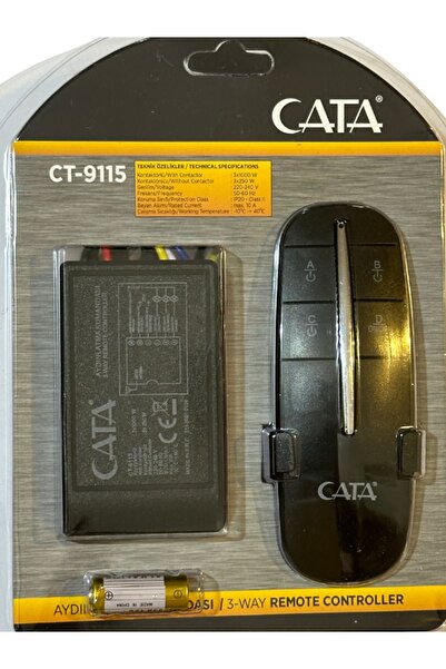 Cata CT-9115 3'Lü Aydınlatma Kumandası