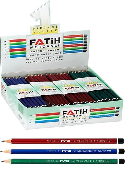 Fatih Pencil Coral (144 Piece Box)