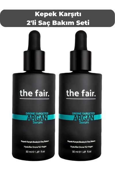the fair. Argan Drone-Targeted 2-Piece Hair Care Set - Anti-Dandruff Nourishing and Hair Serum
