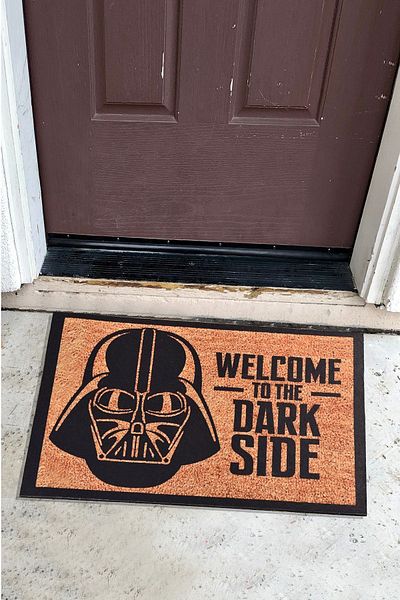 Chilai Home 40X60 cm Dark Side Hooded Pvc Base Front Mat