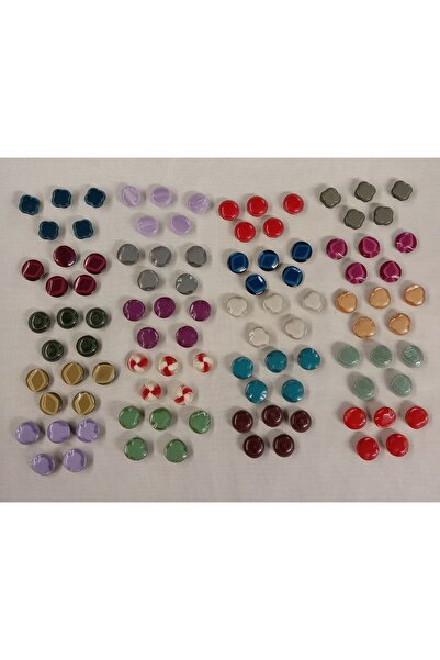 Elitt Karma Bebek Sedef Düğme 100 Adet ( 8 )