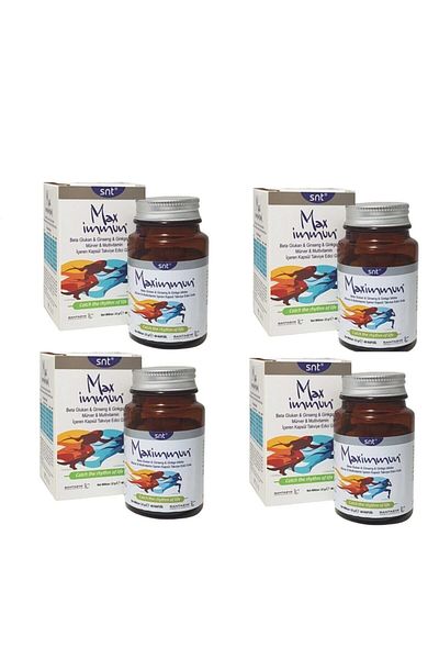 Max İmmun Max Immun - 40 Capsules Multivitamin Tablet Set of 4