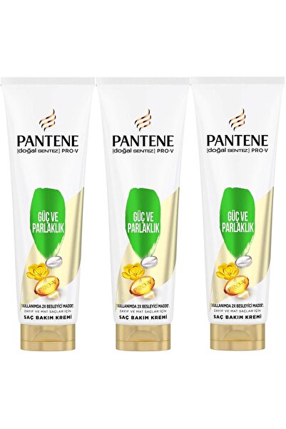Pantene Doğal Sentez Güç Ve Parlaklık Saç Bakım Kremi 275 ml 3 Adet