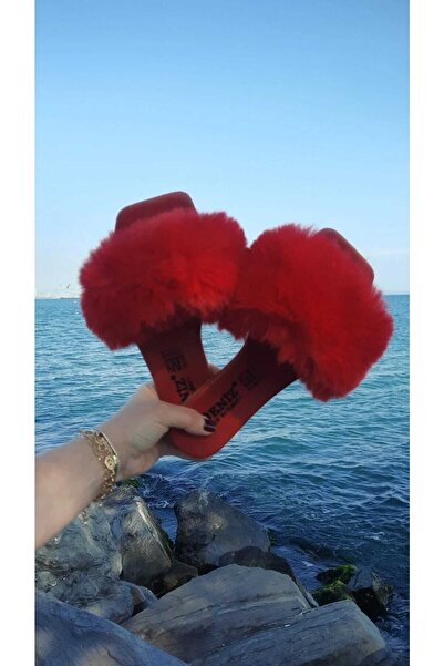 Moda fiesta Furry Women's Slippers Daily Outdoor and Home Slippers