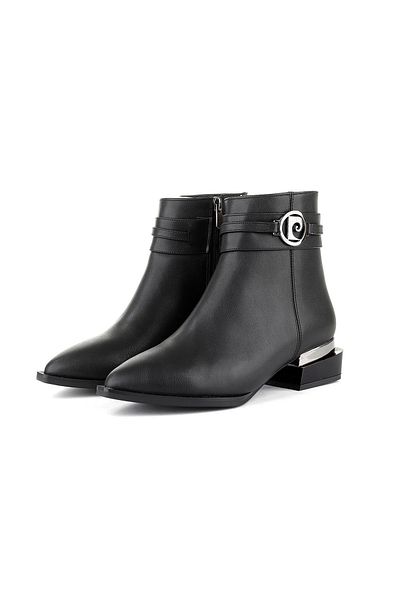 Pierre Cardin 54007 Γυναικείες μπότες με τετράγωνο τακούνι με φερμουάρ