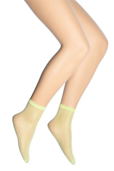 Dore Women's Multicolored Fishnet Socks, Pack of 4