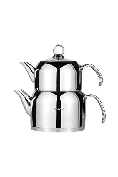 Amboss Saphire Çaydanlık Takımı Orta Çelik