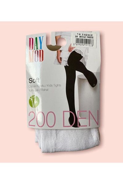 DAYMOD ÇORAP Дебел зимен бамбуков чорапогащник Daymod, мек, 200 дение