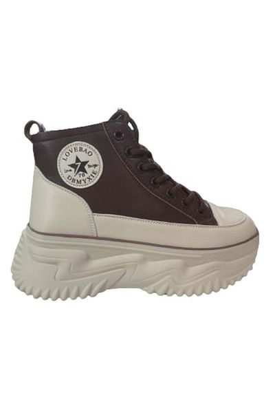 NORT OF WILD Gamelu 23Kz Gınza Women's Sneakers - Thick Sole, Brown, St01056-40