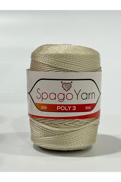 BALIM ÖRGÜ EVİ Πολυεστέρας Macrame Spago Yarn Honey Knitting - 100gr sy015
