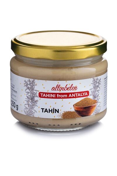 Altınbelen Tahin - Beyaz - Yerli – 250g Cam Kavanoz
