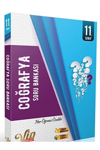 vip yayınları 11. Sınıf Coğrafya Soru Bankası 406