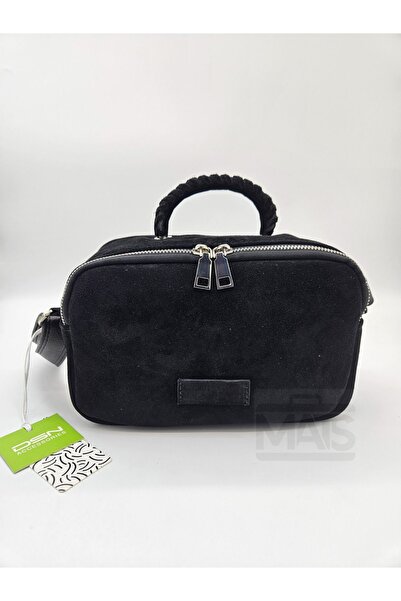 Harvey Miller Polo Club Harvey Miller Hakiki Deri El Ve Omuz Çantası Siyah