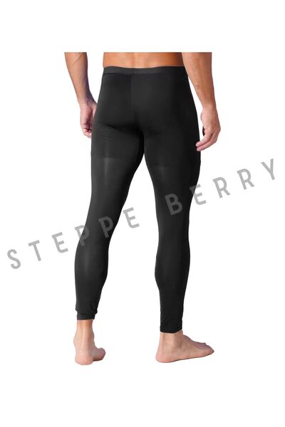STEPPE BERRY Ανδρικό Μαύρο Θερμικό Καλσόν - Άνετο και κομψό