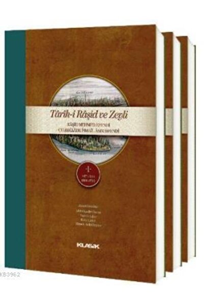 Klasik Yayınları Tarih-i Raşid Ve Zeyli (3 CİLT, KARTON KAPAK)