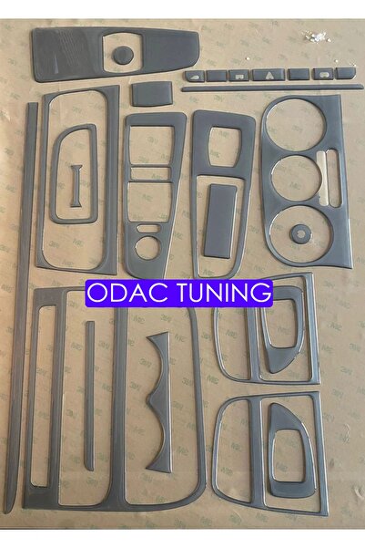 ODAC TUNING Fiat Linea Full Set Maun, Torpido, Trim, Konsol Kaplama Seti Gümü...