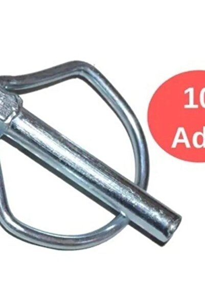 KILIÇOĞLU Yaylı Traktör Pimi Yaylı Pim 6mm 10 Adet Galvaniz