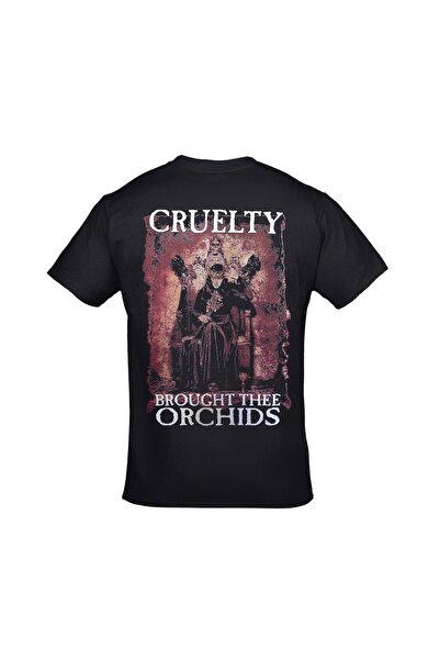 Orijin Tekstil Μαύρο μπλουζάκι Cradle of Filth Cruelty And The Beast εμπρός πίσω με στάμπα Unisex