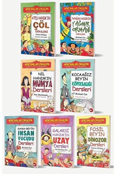 Beyaz Balina Yayınları Afacanlar Okulda 7 Kitap Set