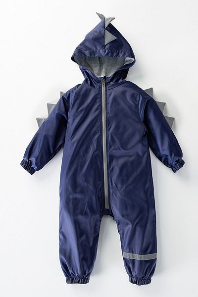 PODİUM GİYİM NEW SEASON CUTE COTTON LINED HOODED CHILDREN&BABY RAINCOAT JUMPSUIT COAT