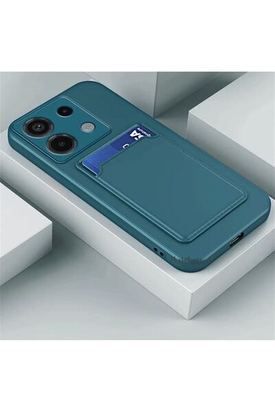 m.tk moveteck حافظة Xiaomi Redmi Note 13 Pro 4g حافظة Xiaomi Note 13 Pro 4g محمية بالكاميرا من السيليكون الناعم مع محفظة لحامل البطاقات