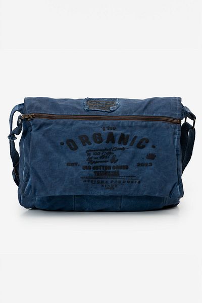 Old Cotton Geantă de umăr casual Bumbac Messenger Laptop Scoala Călătorii Zilnic Vintage Retro - Mulater Bag 8128