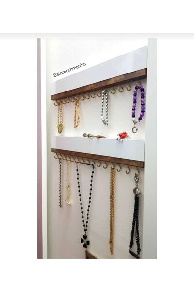 Bathroommanisa Latrex Dolap Içi Takı Askısı Organizer