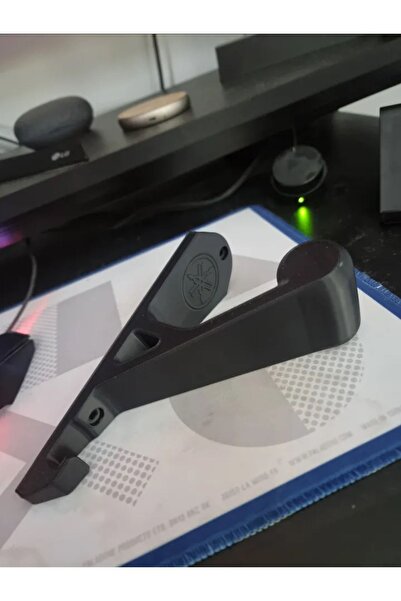 CANEREGE Motosiklet Bisiklet Scooter Kask Ve Mont Duvar Askısı Kask Tutucu Mont Askılıklı Vida Dübel Dahil V3