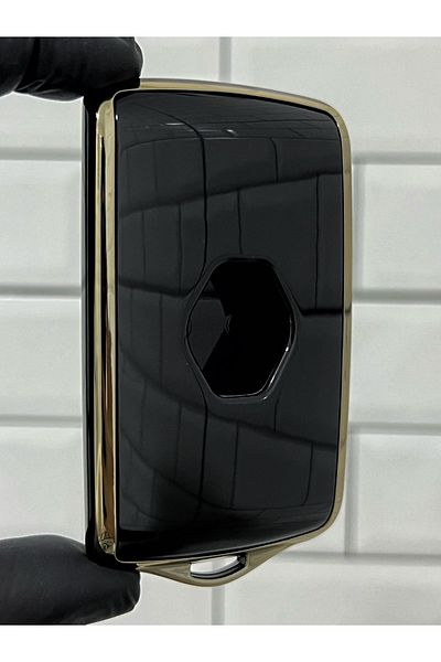 BARKAS ELEKTRONİK Dacia Duster Sandero III Sandero Nano Key Case with Stepway Card Black