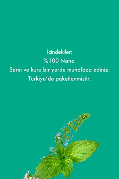 Mesh Stick Nane Bitki Çayı – Sindirim Rahatlatıcı, Ferahlatıcı,doğal, Şeker Ilavesiz, Katkısız 16'lı