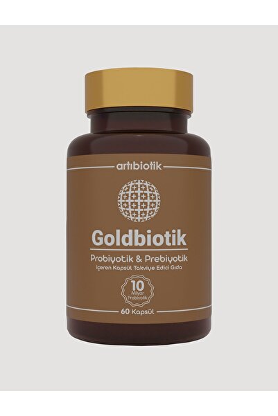 Doğadan Bizim Artıbiotik Goldbiotik Probiyotik & Prebiyotik İçeren Takviye Ed...