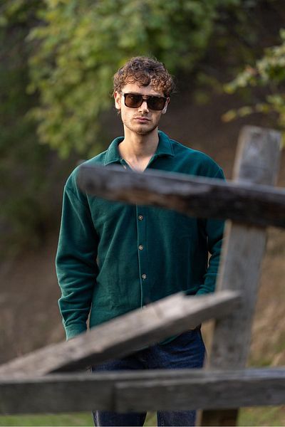oneoff Zimrute Fleece Oversize Men's Winter Shirt