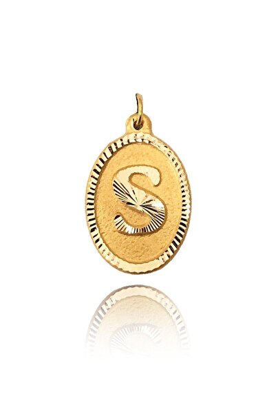 Enderun Kuyumculuk 14 Ayar Altın S Harf Kolye
