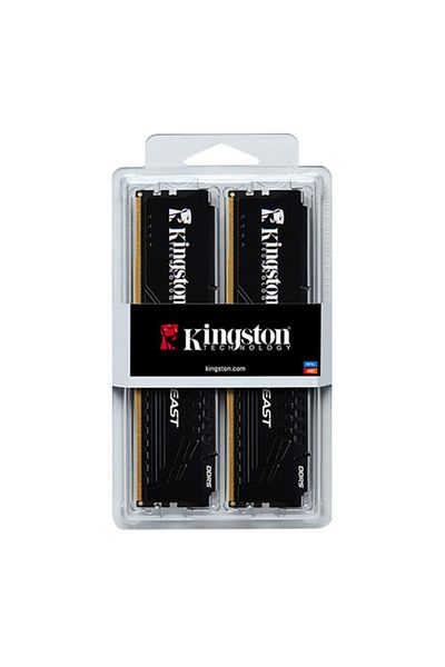 Kingston 5600 ميجا هرتز DDR5 16 جيجا CL36 DIMM Beast BlackEXPO - KF556C36BBEK2-16TR