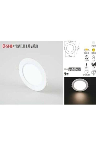 Cata Led Panel 9w Ct-5146