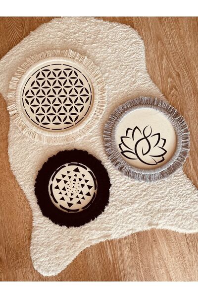 Genel Markalar Aylak Şeyler Üçlü Dönüşüm Seti Yaşam Çiçeği,sri Yantra Ve Lotus