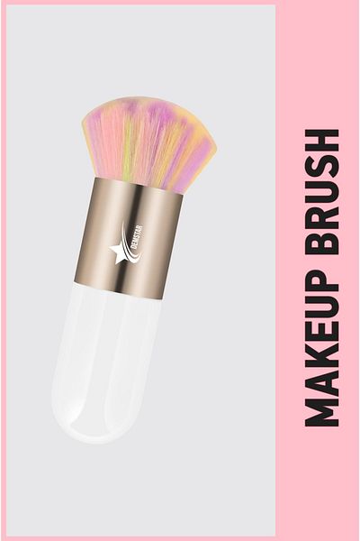 Demstar Professional Kabuki Foundation and Blush Makeup Brush - Luxury Rs