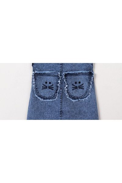 Dijitex Denim Salopet for Girls - Girls Jeans