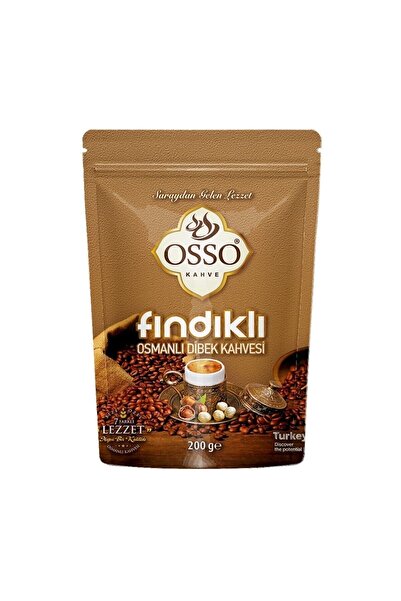 OSSO KAHVE OSSO FINDIKLI OSMANLI DİBEK KAHVESİ 200gr