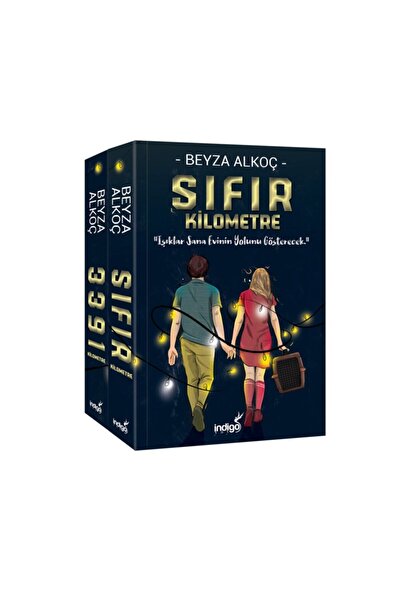 İndigo Kitap 3391 Kilometre - Sıfır Kilometre Set 2 Kitap Beyza Alkoç - Indigo