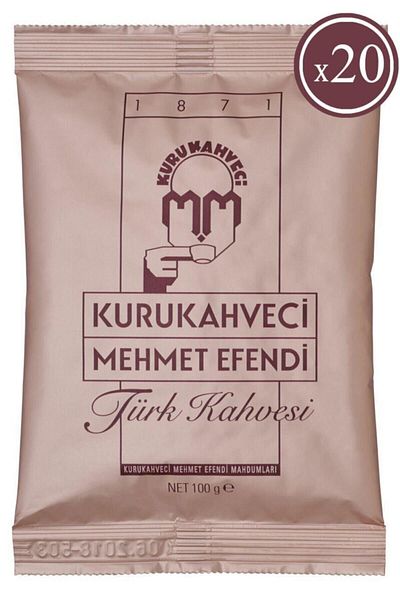 Mehmet Efendi 100 Gr Turkish Coffee - 20 Pieces
