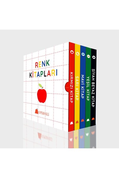 Kumdan Kale Yayınları Renk Kitapları 0-2 Years Old 5-Book Boxed Set