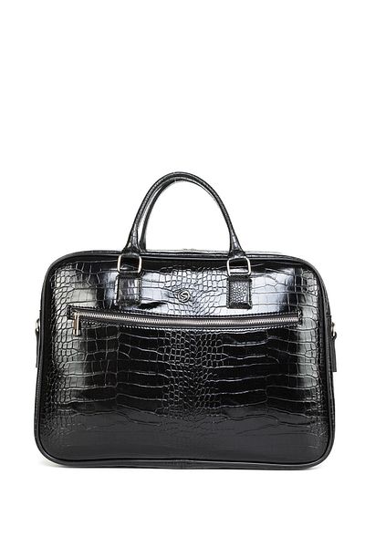 mussen MacBook Air and Pro 15.6Inch Unisex Crocodile Patterned Laptop and Briefcase - 40X30