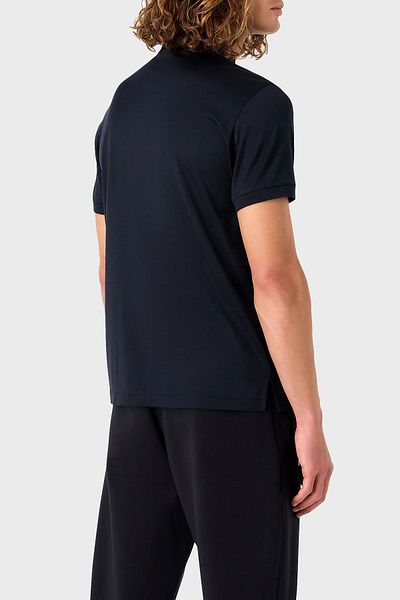 Emporio Armani Βαμβακερό μπλουζάκι με κανονική εφαρμογή πόλο γιακά Ανδρικό μπλουζάκι με γιακά POLO 8N1FB6 1JUVZ 0920